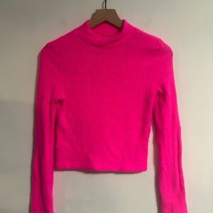 Anthropologie Ribbed crop sweater